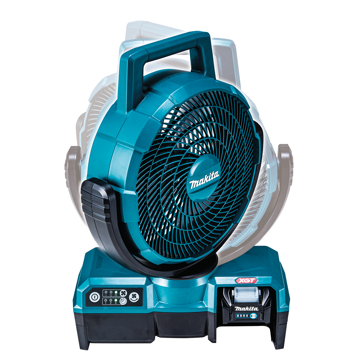 Battery powered fan makita